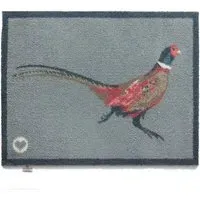 Pheasant 1 Doormat - Grey