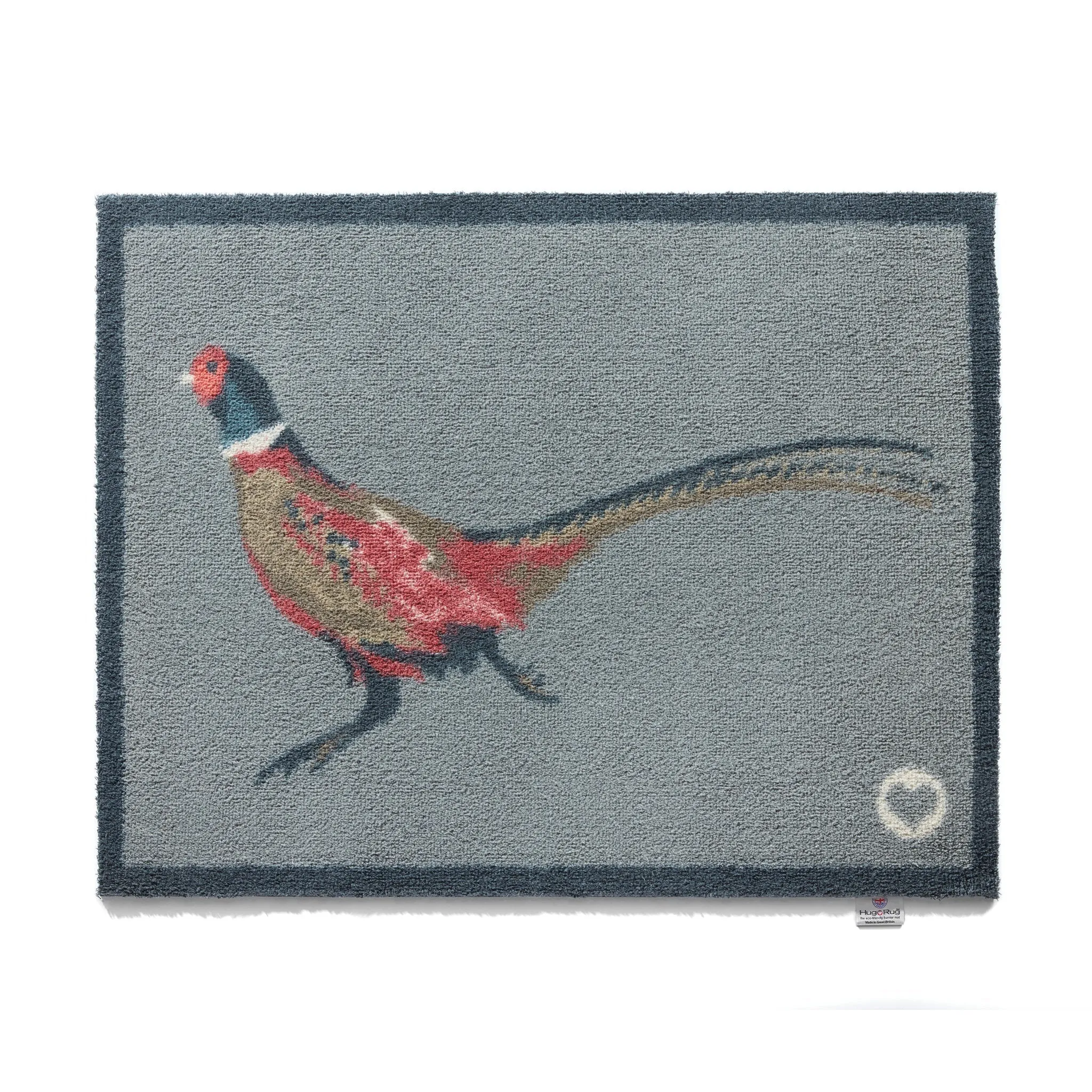 Pheasant 1 Doormat - Grey image