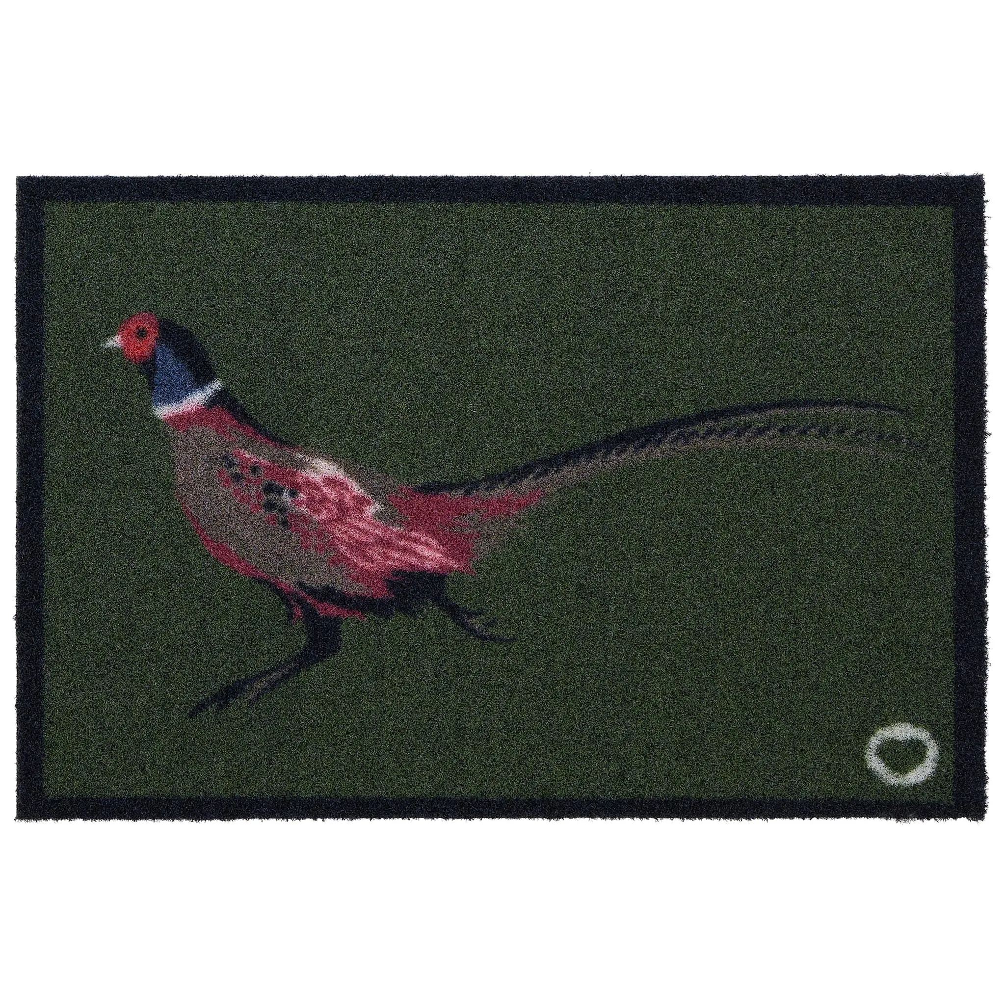 Pheasant Green Outdoor Doormat - Green, ECONYL Nylon