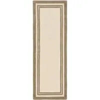 Piper Rug Runner - Taupe, Wool