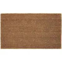 Plain Coir Doormat - Natural