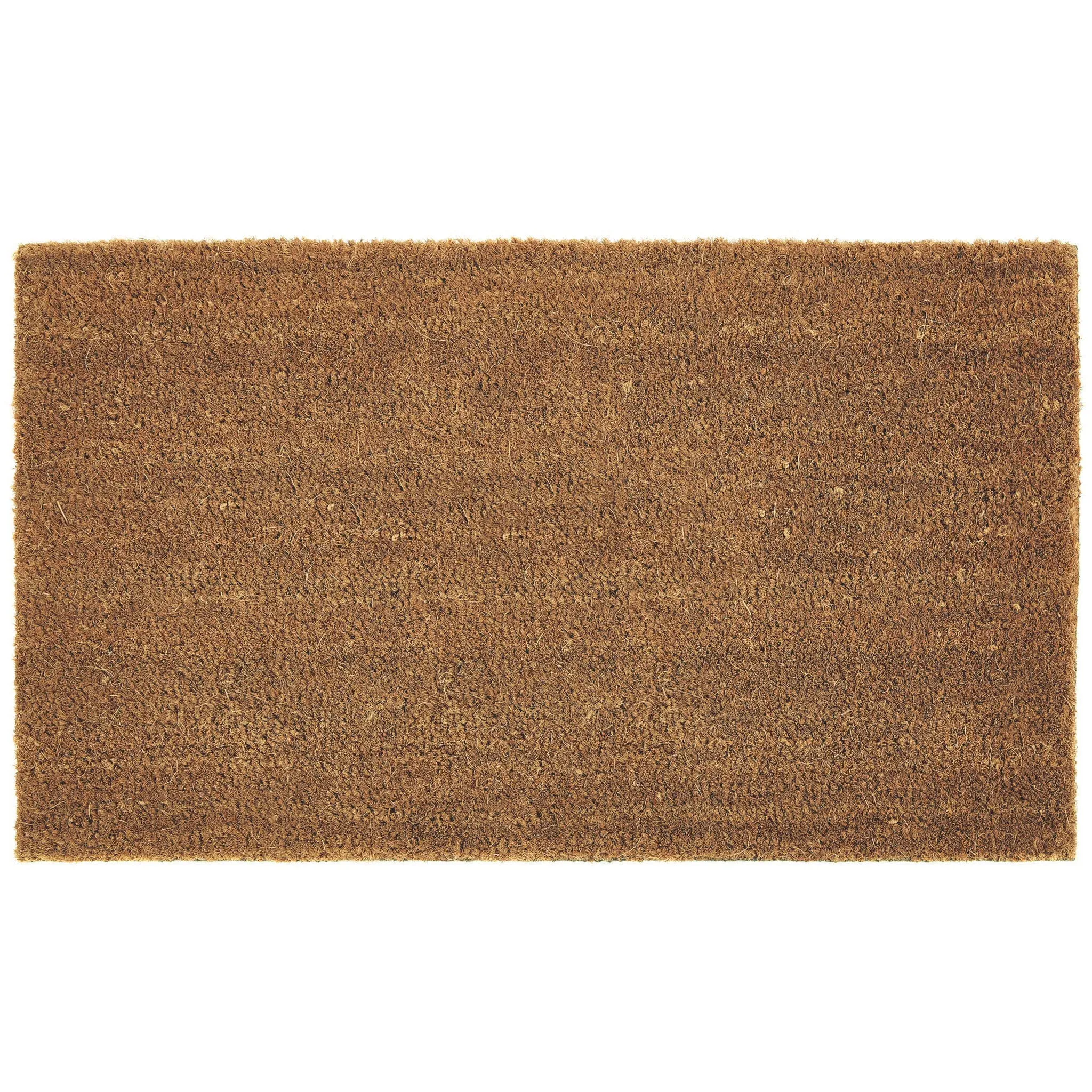 Plain Coir Doormat - Natural image