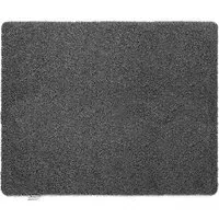 Plain Fleck Doormat - Charcoal Grey