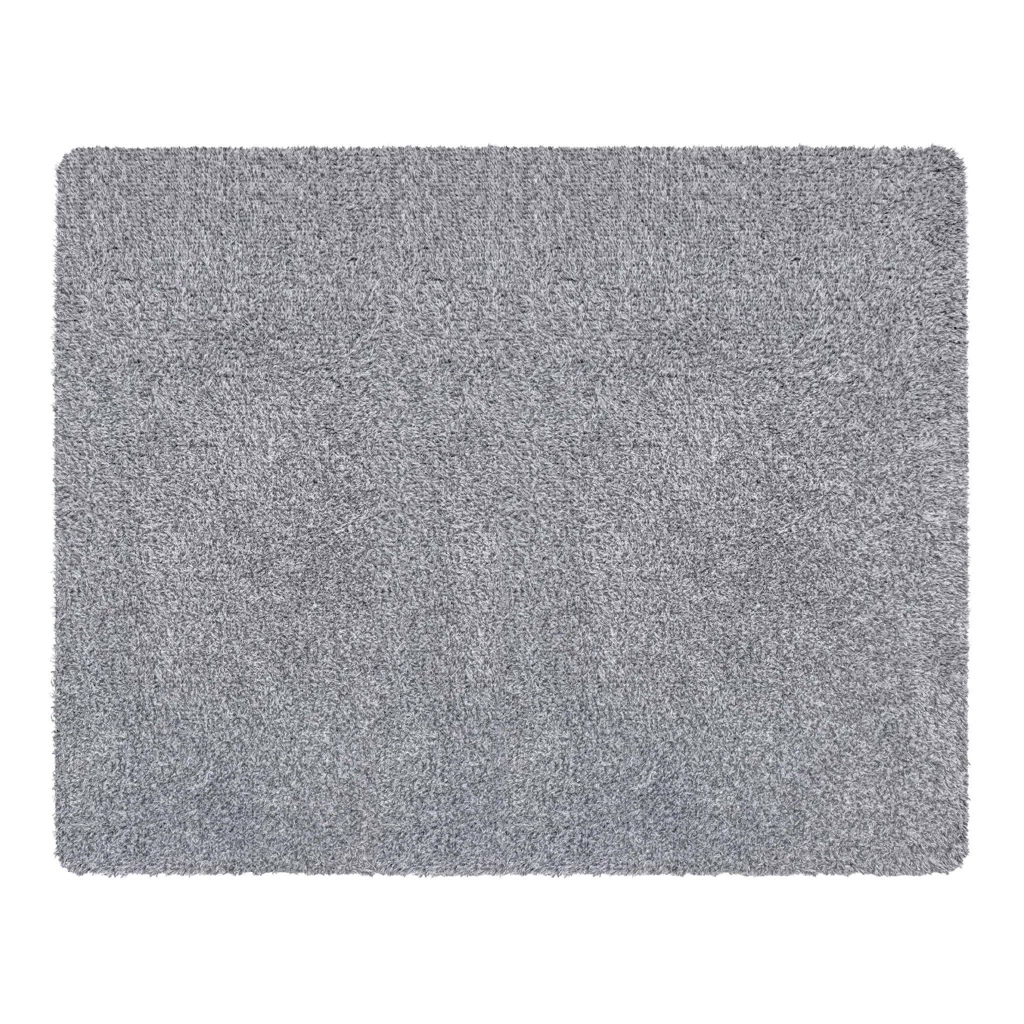 Plain Fleck Doormat - Soft Silver
