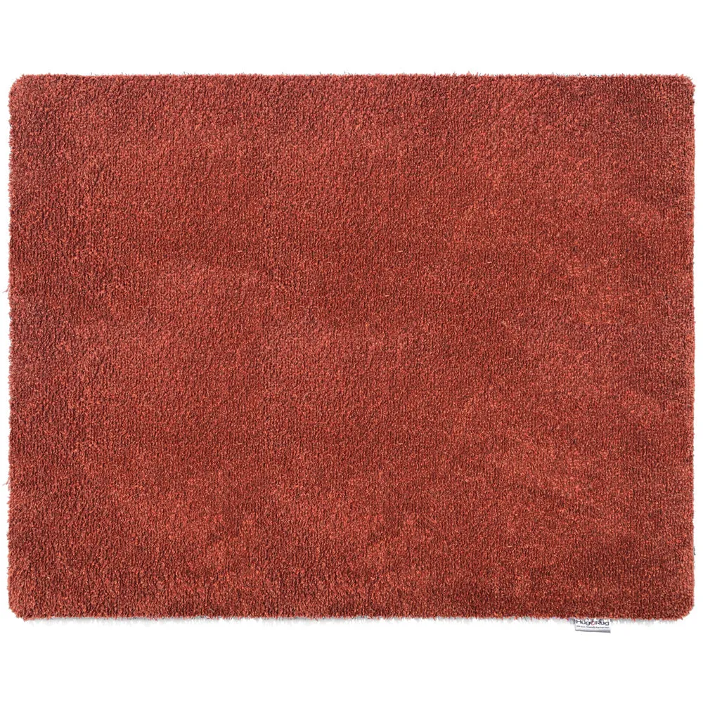 Plain Fleck Doormat - Terracotta