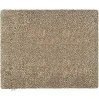Plain Fleck Washable Doormat - Linen