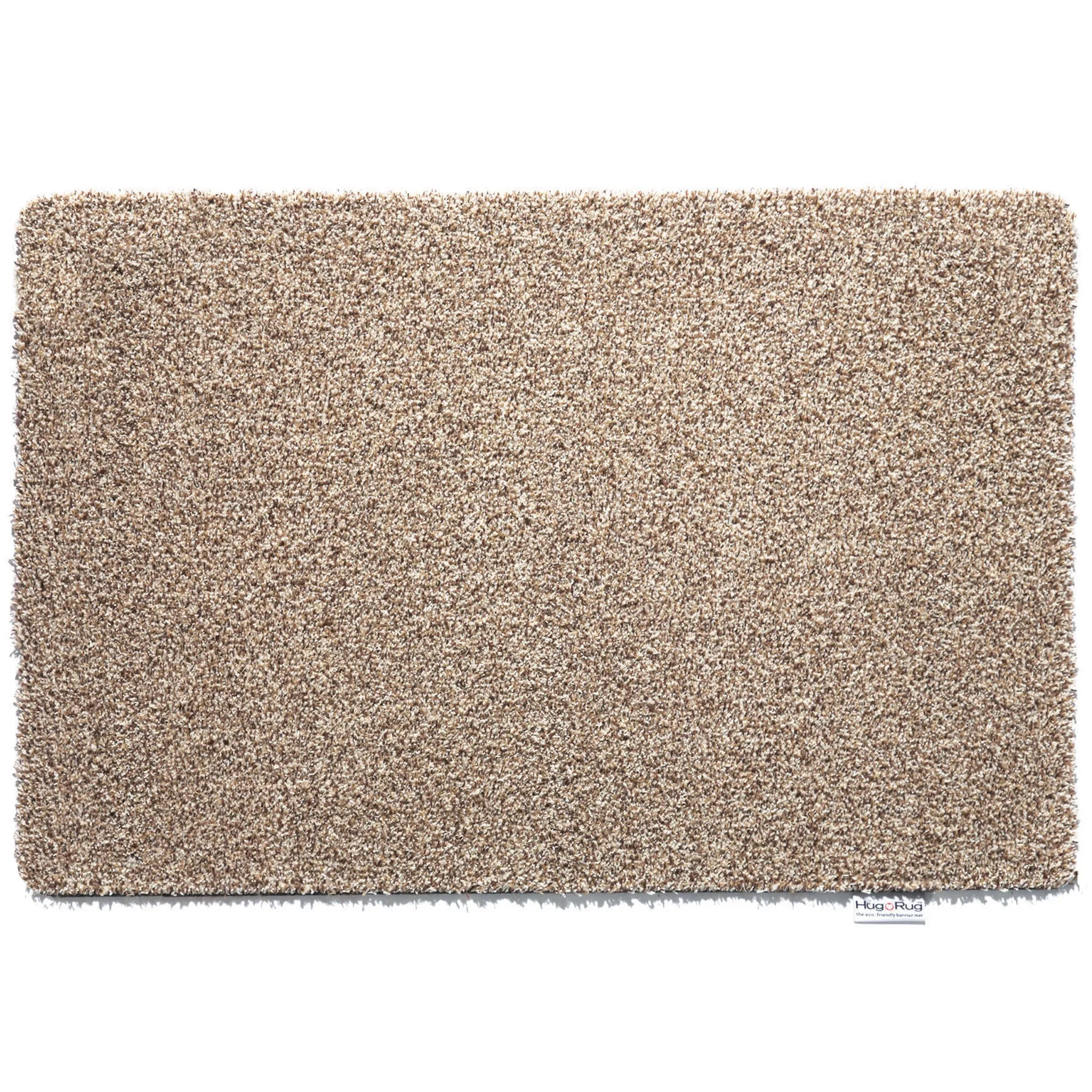 Plain Fleck Washable Doormat - Linen