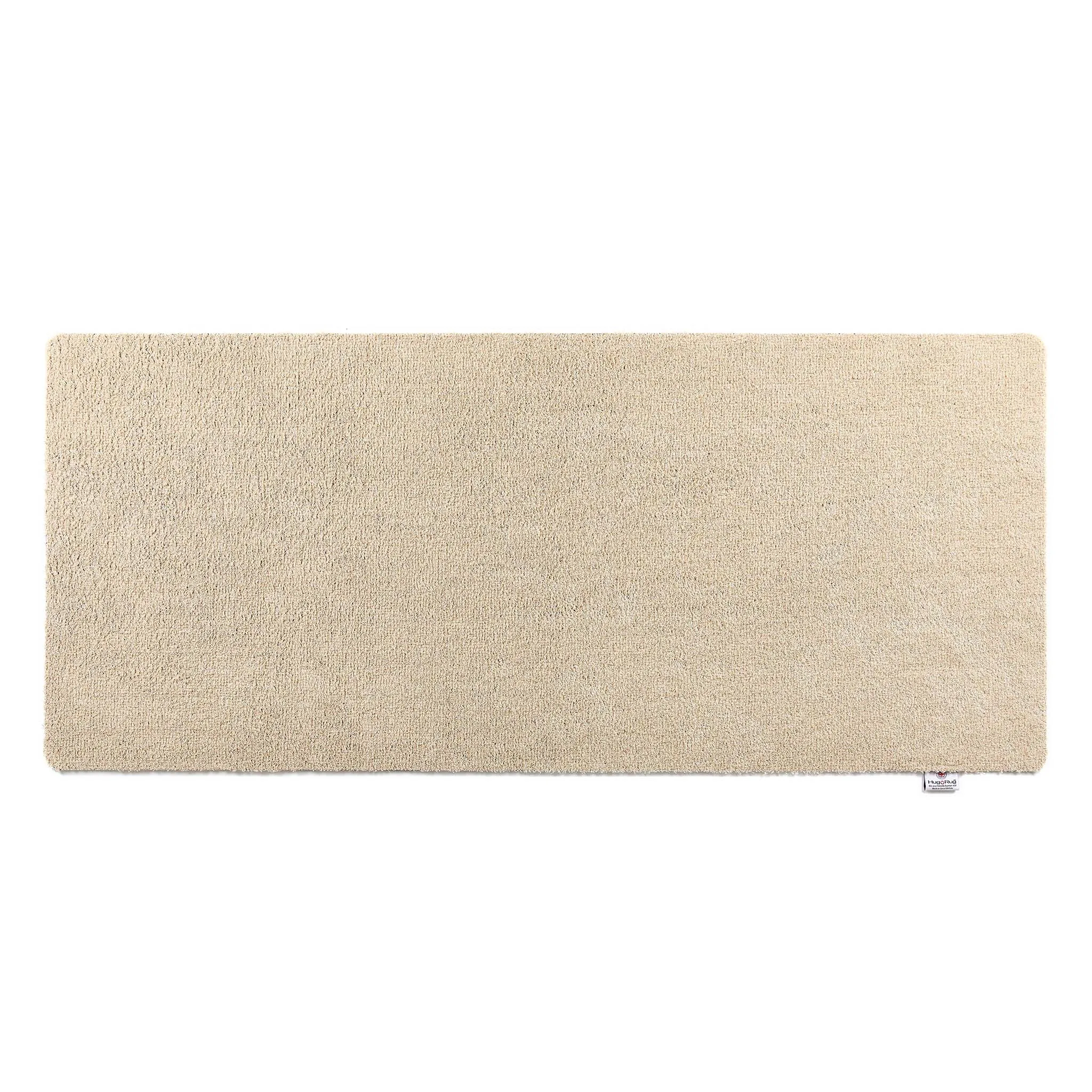 Plain Fleck Washable Runner - Beige