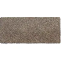 Plain Fleck Washable Runner - Coffee