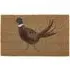 Printed Coir Pheasant Doormat - Green