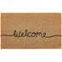 Printed Coir Welcome Doormat - 45x75cm