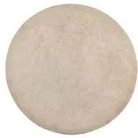 Reef Round Rug - Beige, Recycled PET