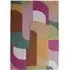 Retro Deco Rug - Pink, Wool