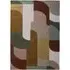 Retro Deco Rug - Tan, Wool