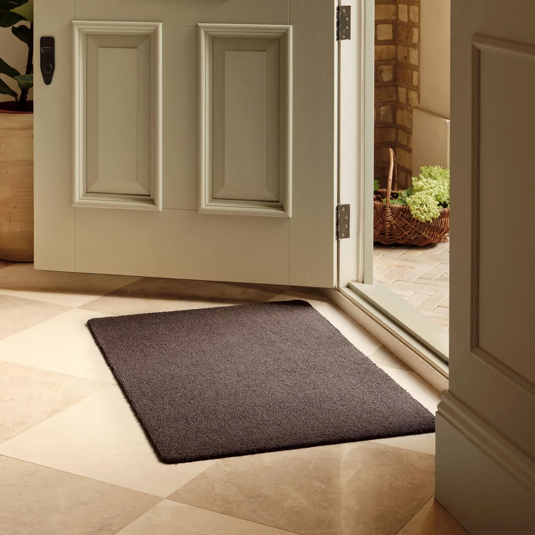Hug Rug Sense Washable Doormat - Mink, Recycled PET product