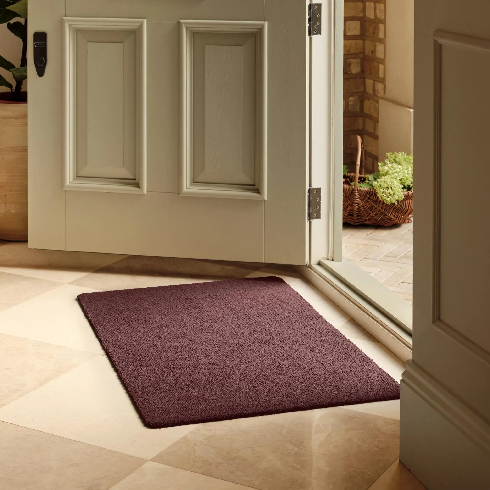 Hug Rug Sense Washable Doormat - Pink-Mauve, Recycled PET product