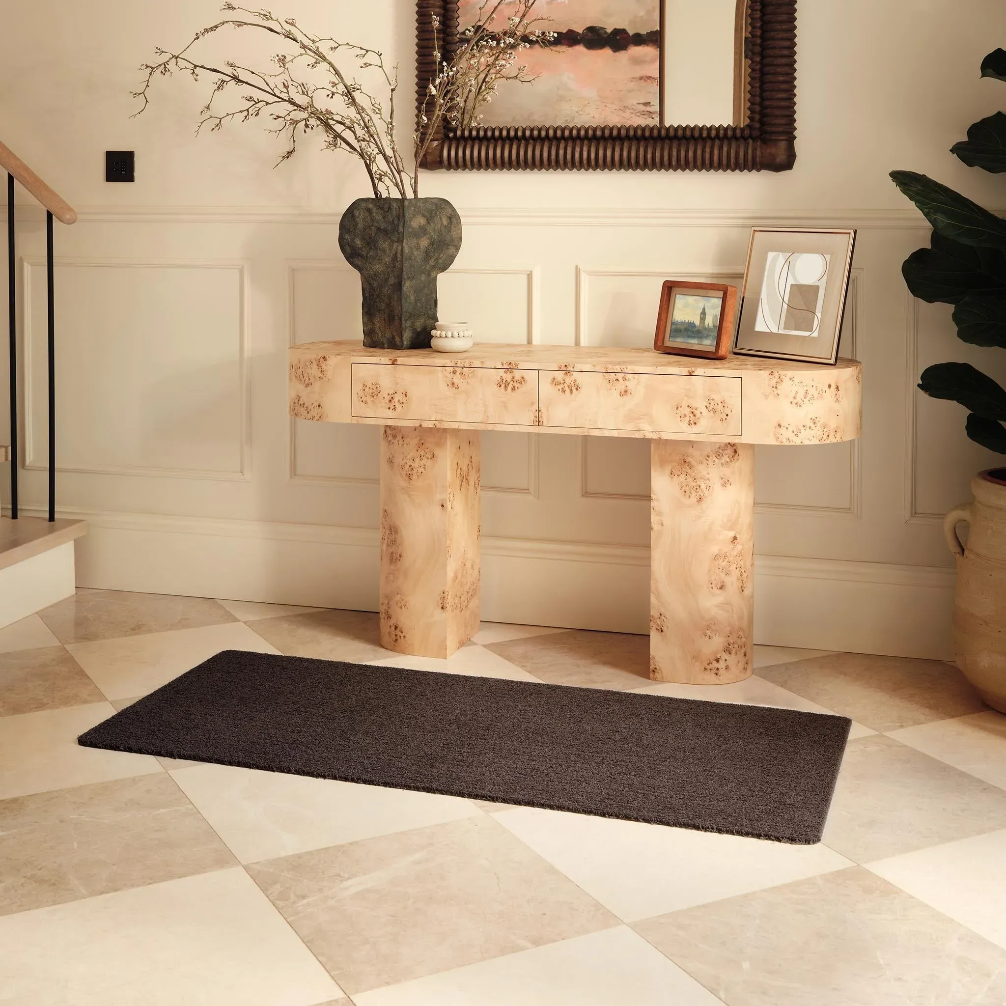 Hug Rug Sense Washable Runner - Clove Brown product