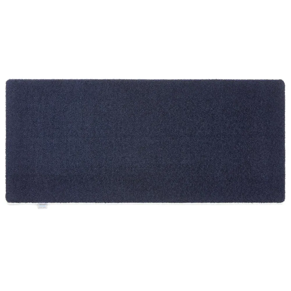 Sense Washable Runner - French Navy, Recycled PET