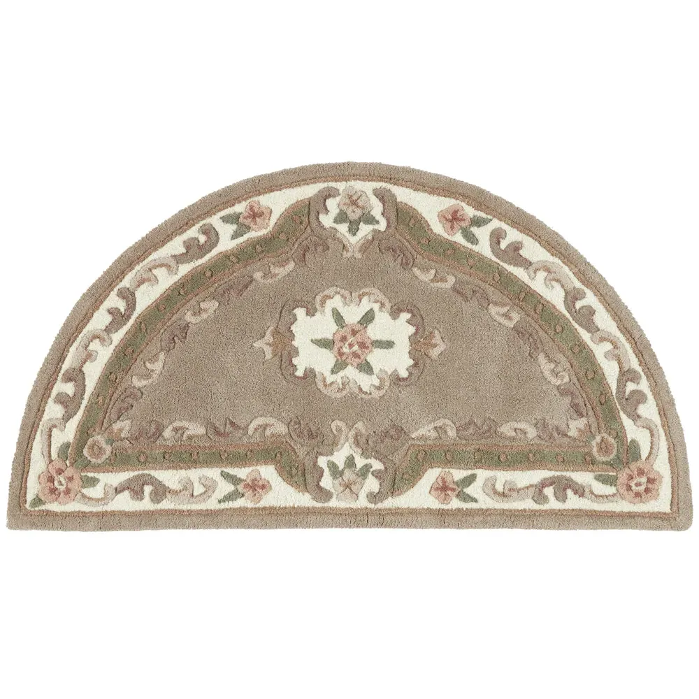 Shensi Aubusson Rug - Beige, Wool
