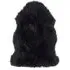 Single Sheepskin Rug - Black