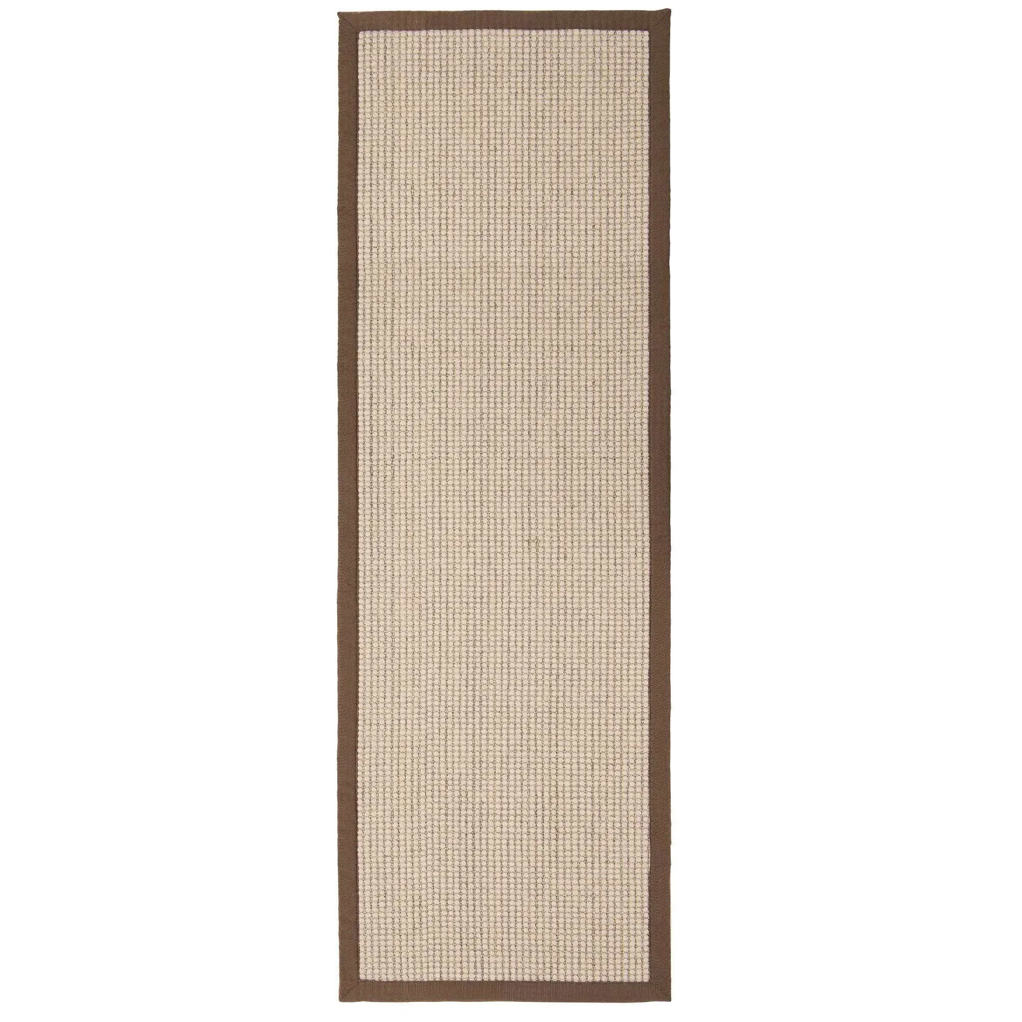 Sisal Boucle Runner Rug - Mocha