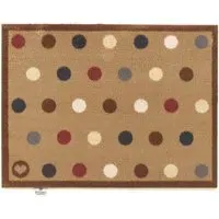 Spot 10 Washable Doormat - Brown