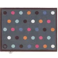 Spot 12 Washable Doormat - Blue
