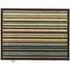 Stripe 84 Washable Doormat - Blue/Green