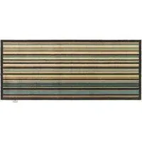 Stripe 84 Washable Runner - Blue/Green