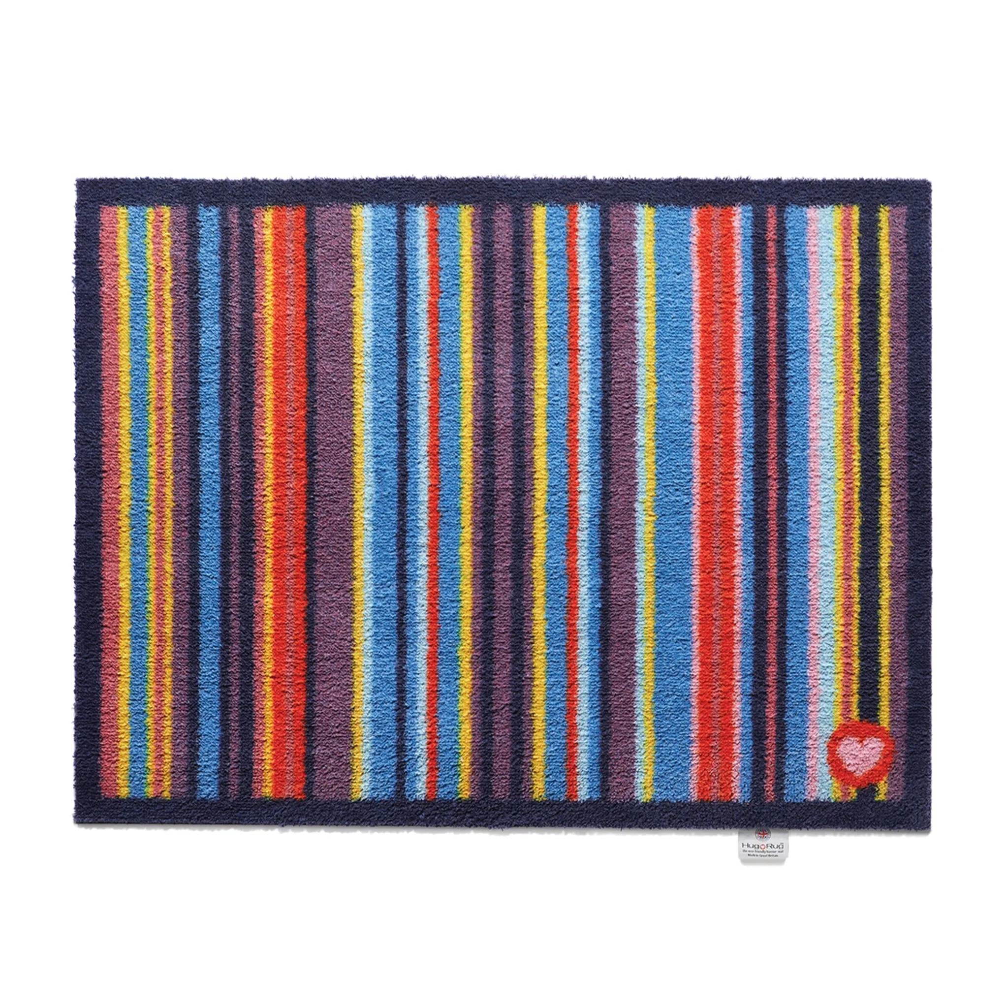 Stripe 85 Washable Doormat 50x75cm - Multi image