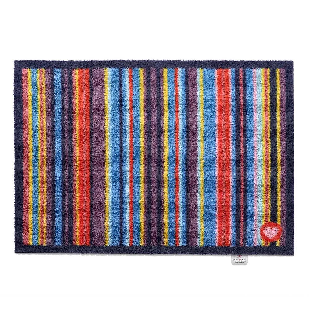 Stripe 85 Washable Doormat 65x85cm - Multi