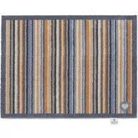 Stripe 86 Washable Doormat - Grey