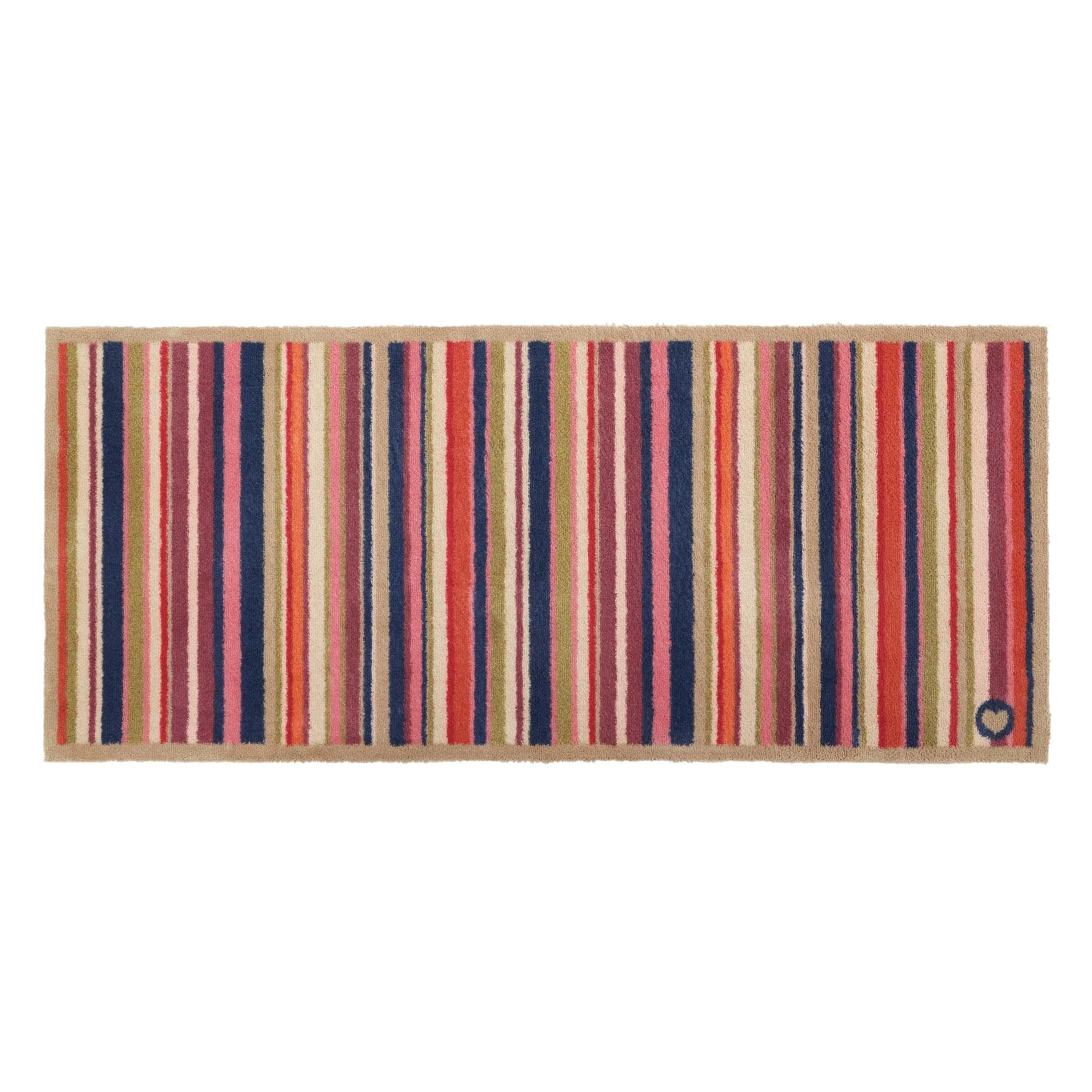 Sunset Stripe Washable Runner - Multi-Colour