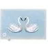 Swan 1 Bath Mat - Blue