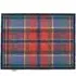 Tartan Washable Doormat 65x85cm - Red/Blue
