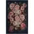 Twilight Garden Washable Rug - Black, Recycled Polyester