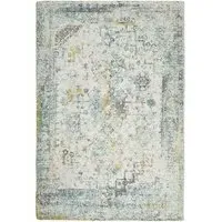Vogue Rug - Blue/Ochre, Recycled PET