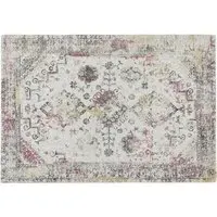 Vogue Rug - Pink/Ochre, Recycled PET