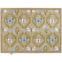 Wild Meadow Doormat - Beige Green