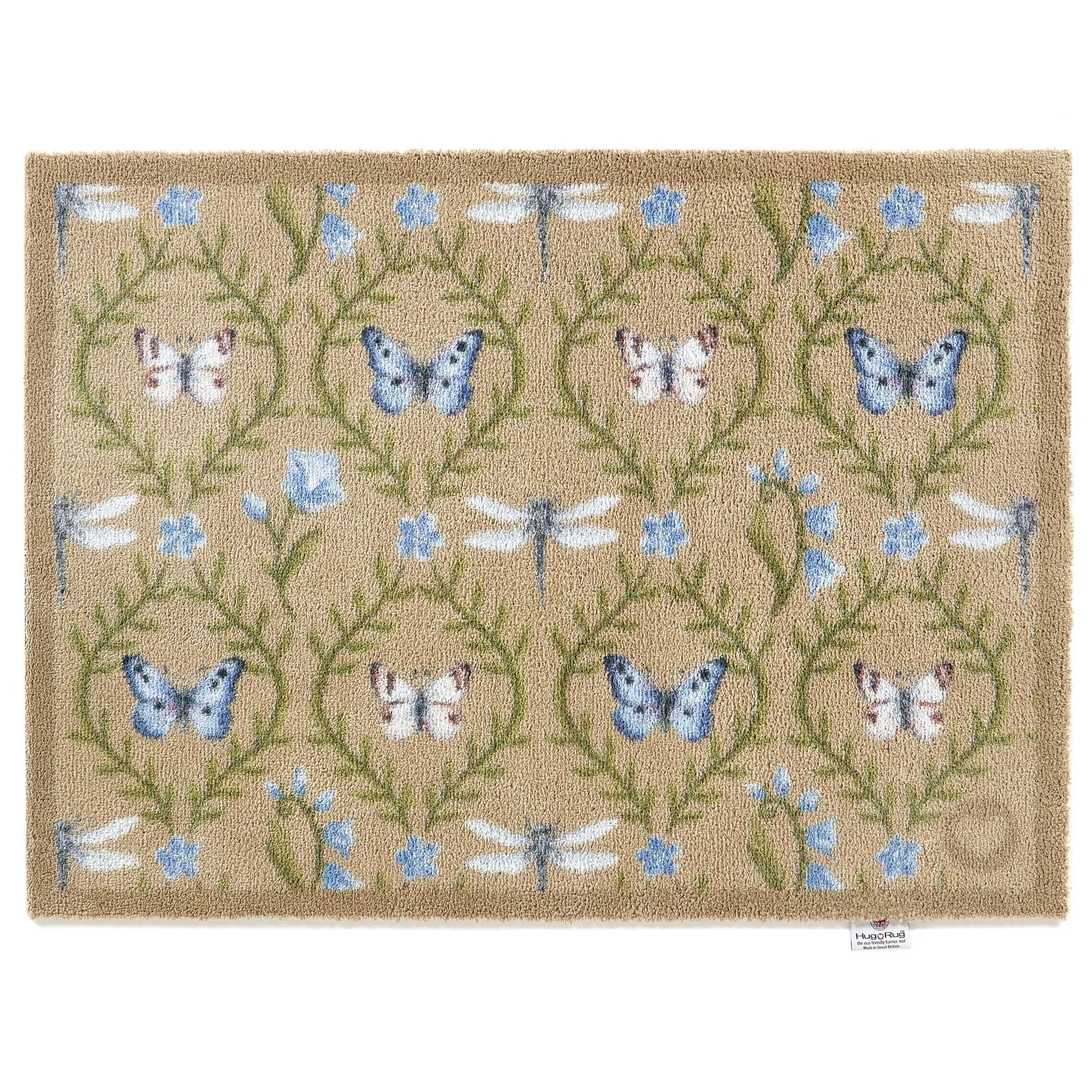 Wild Meadow Doormat - Beige Green image