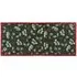 Winter Berries Washable Runner - Green