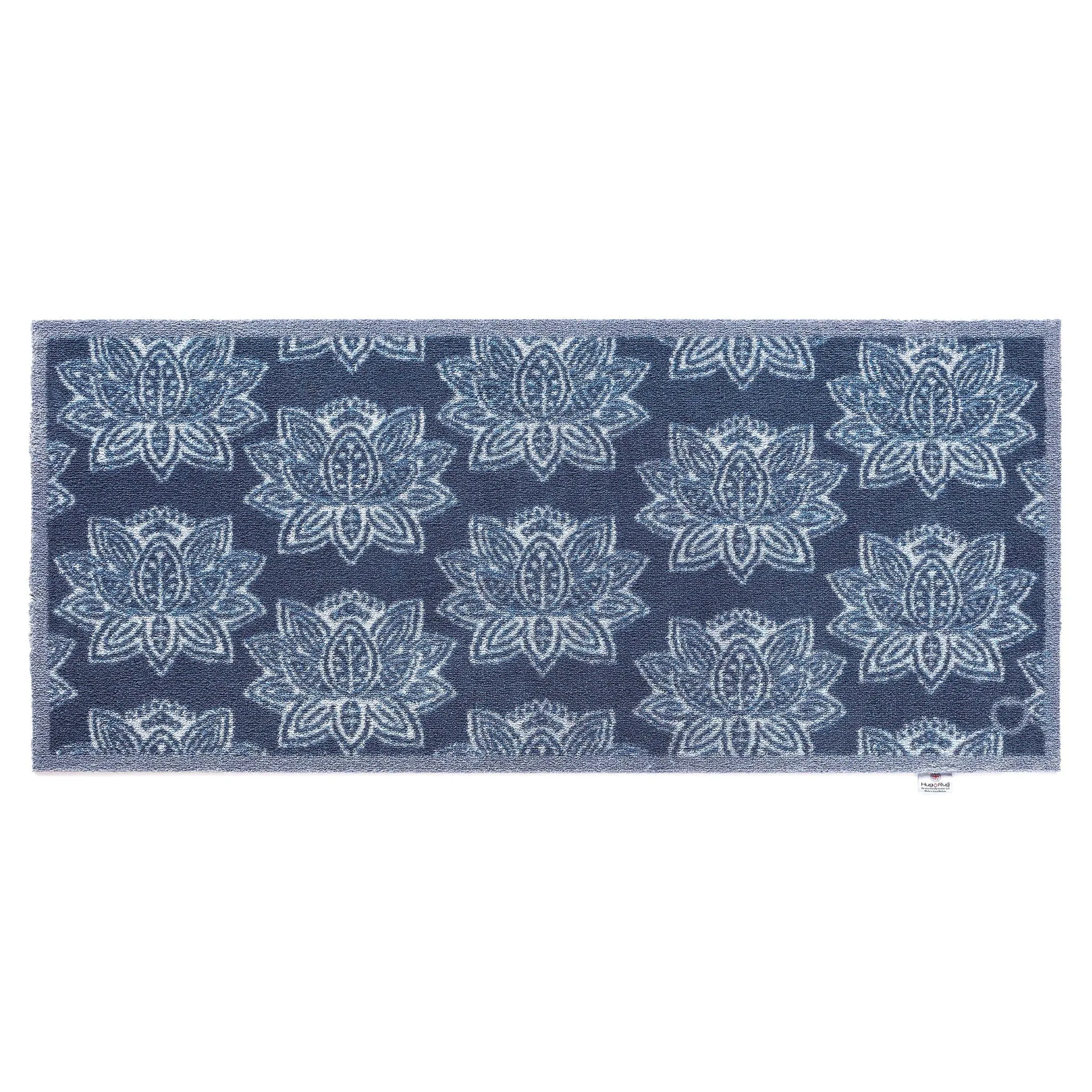 Woodblock 1 Runner - Navy image