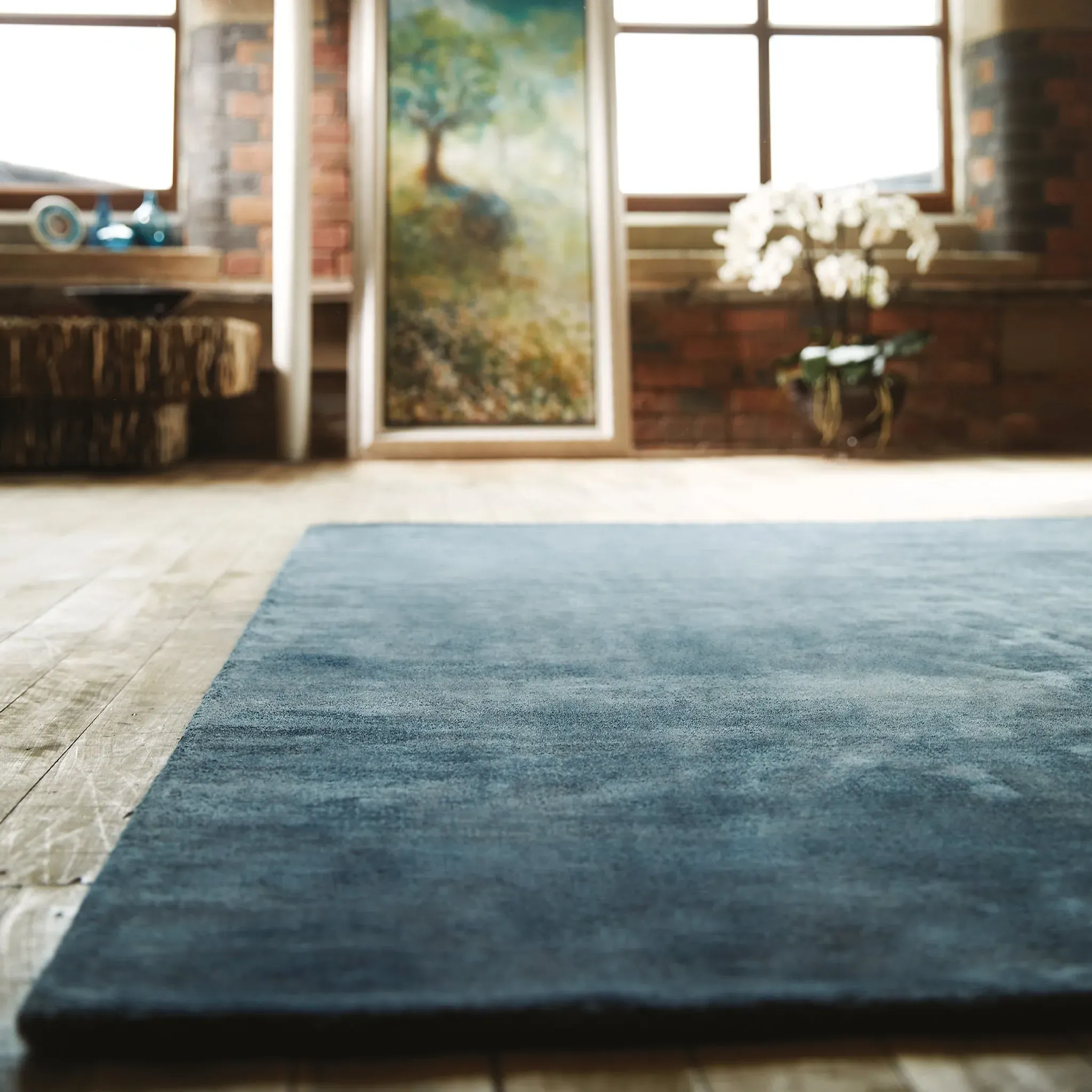 Karma Rug Guru Area Rug - Aegean, Viscose product