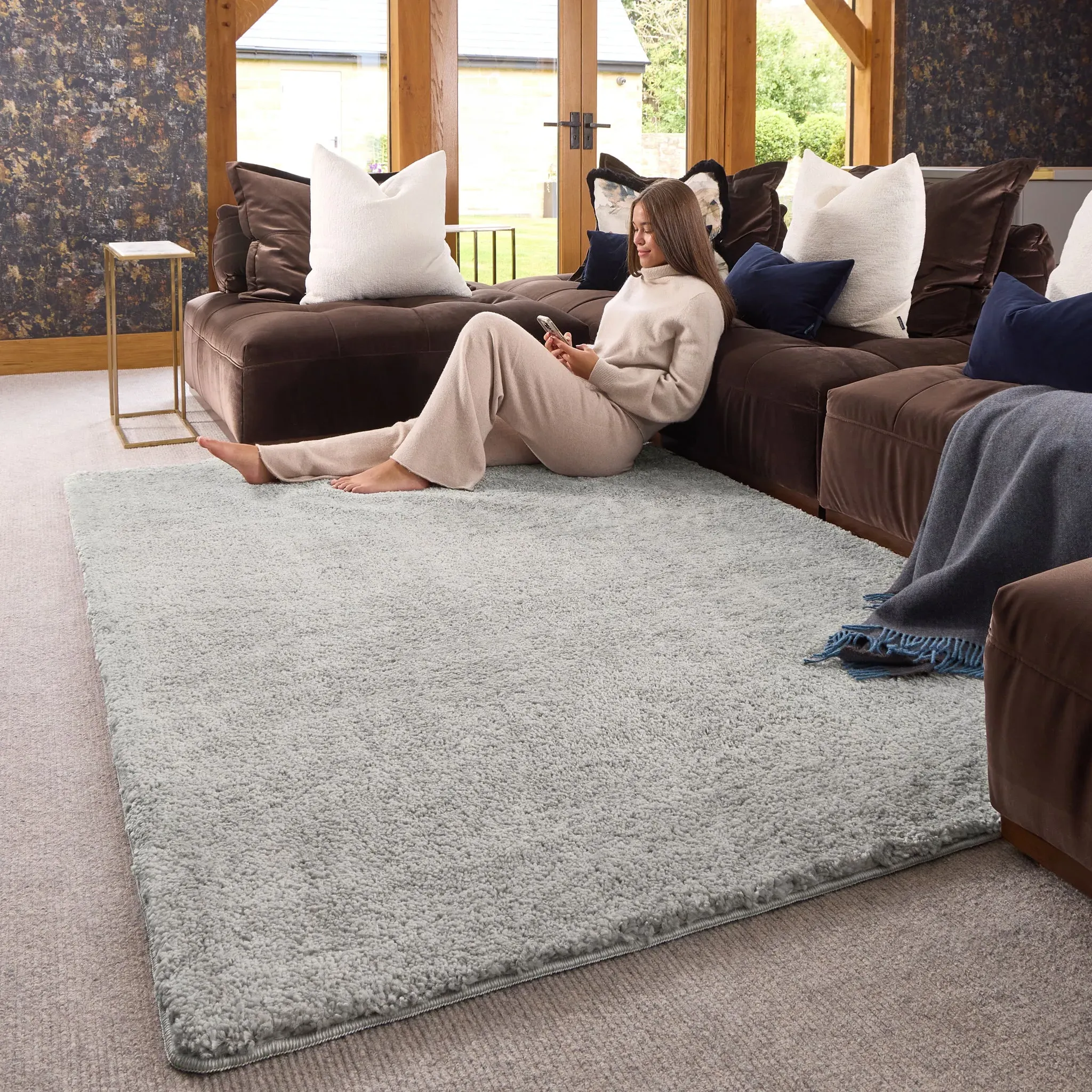 My Lux Shaggy Rug - Silver Grey product