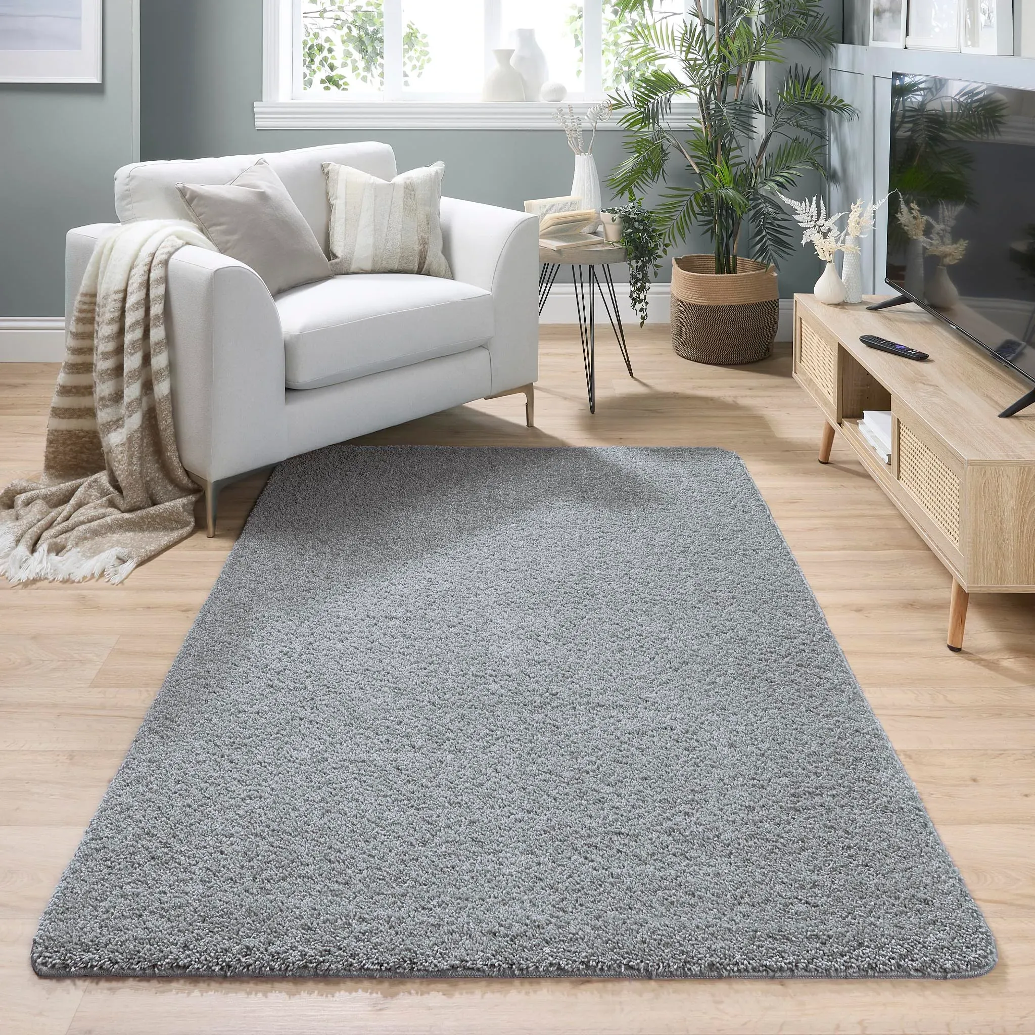 My Rug Blue Fleck Washable Rug - Silver Blue, Polypropylene product