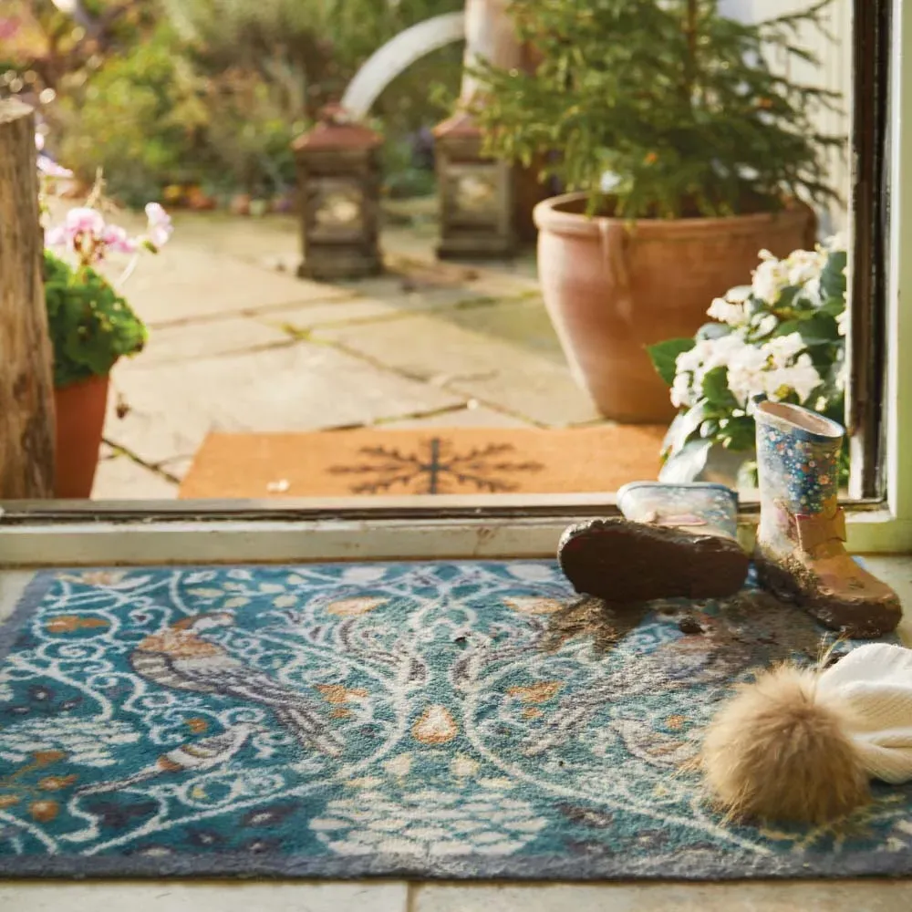Nature 25 Washable Doormat - Teal product