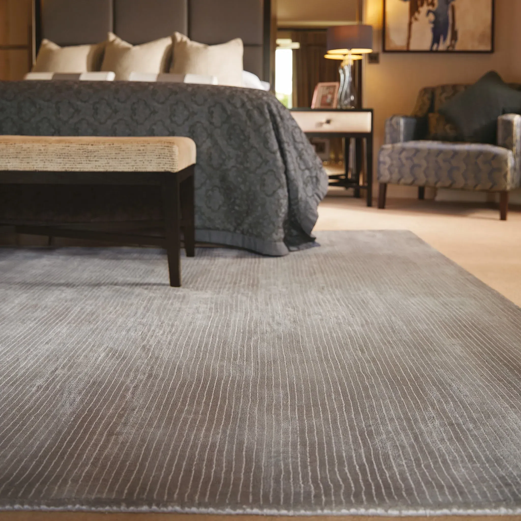 Orient Rug - Grey, Viscose product