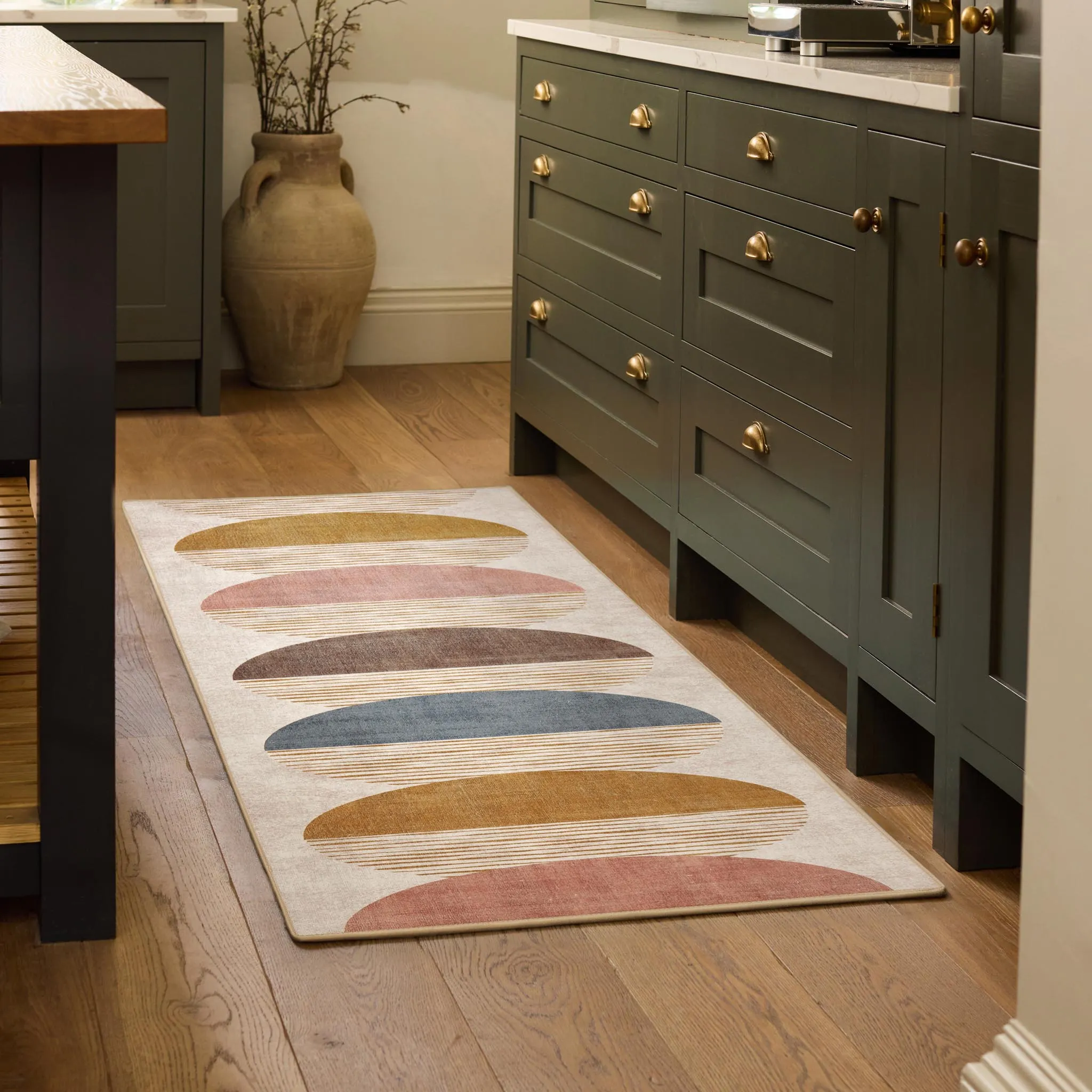 Oval Eclipse Washable Runner - Recycled Polyester product