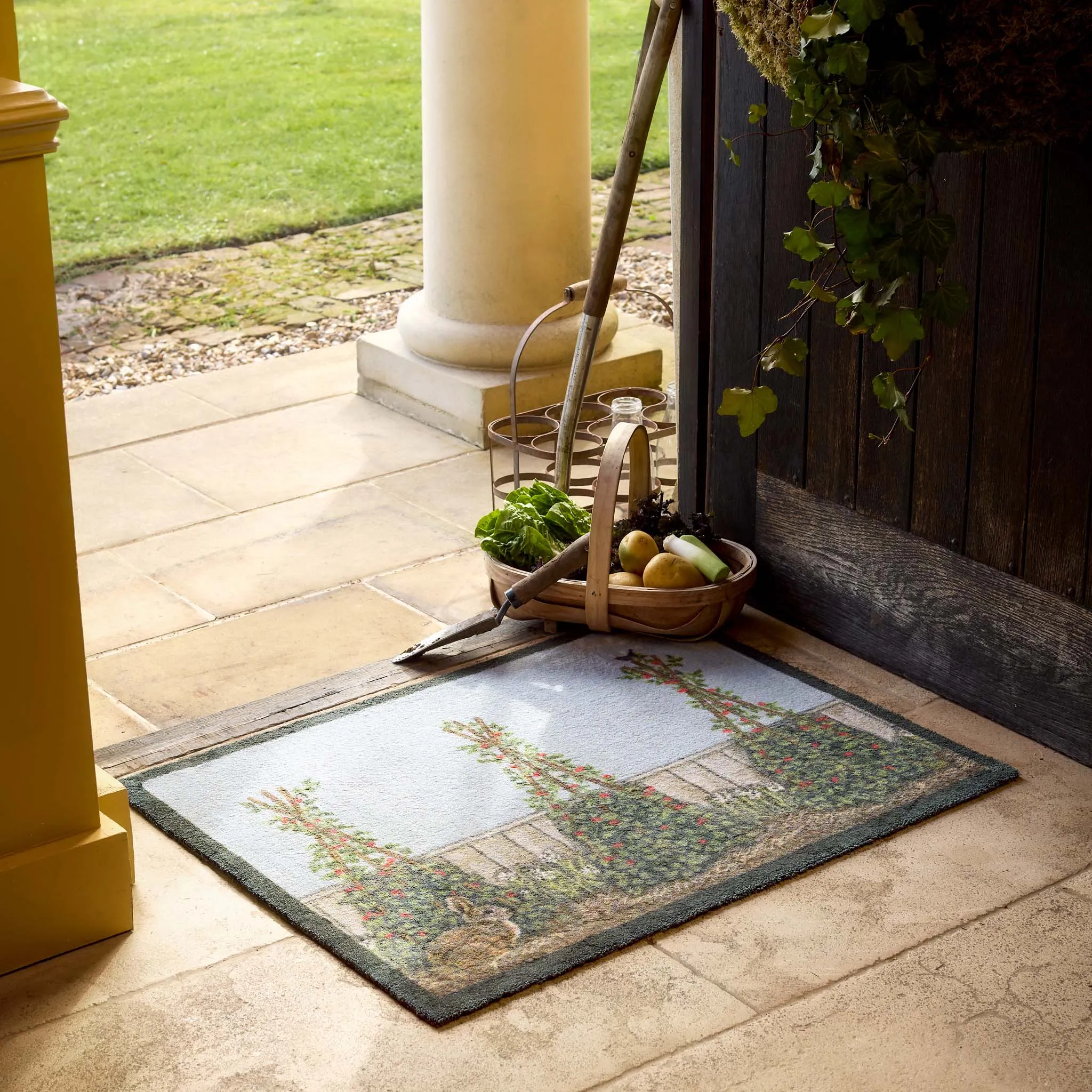 Aura Hug Rug Vegetable Patch Washable Doormat product
