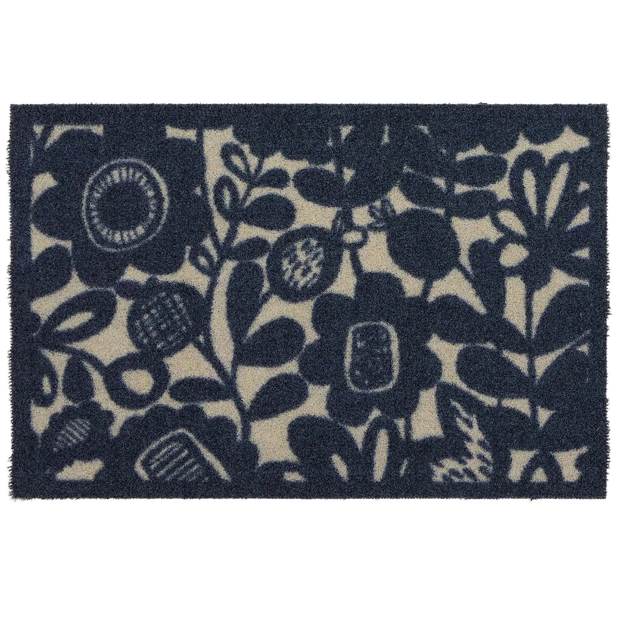 Hug Rug Kukkia Outdoor Doormat - Dark Navy, ECONYL Nylon alternate view